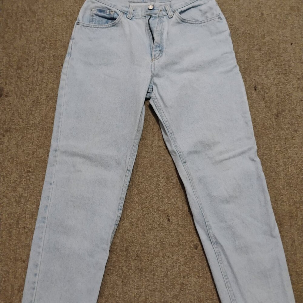 light blue jeans
